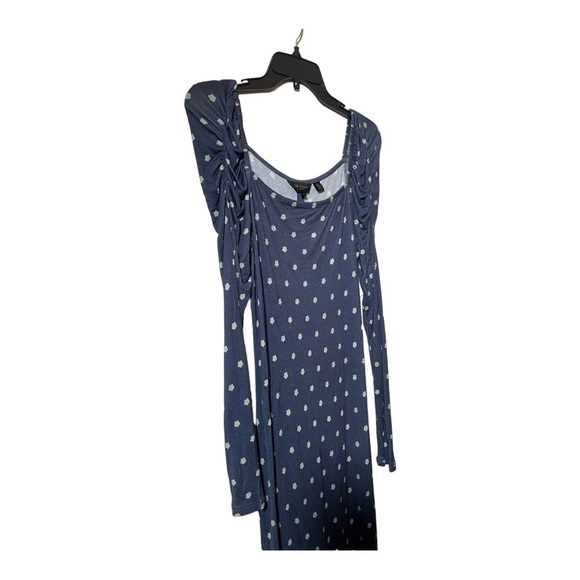 TED Baker Meegwin Ditsy Spot Jersey Dress - Picture 9 of 14